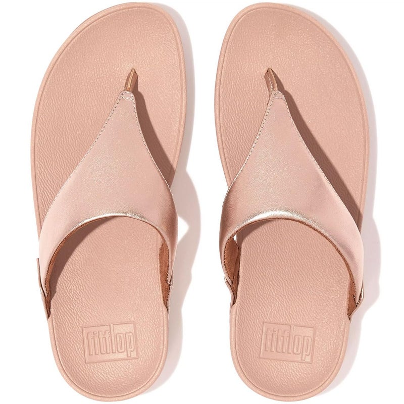 FitFlop فيت فلوب I88323-055 لولو جلد تو بوست روز جولد US07.5 - Image 4